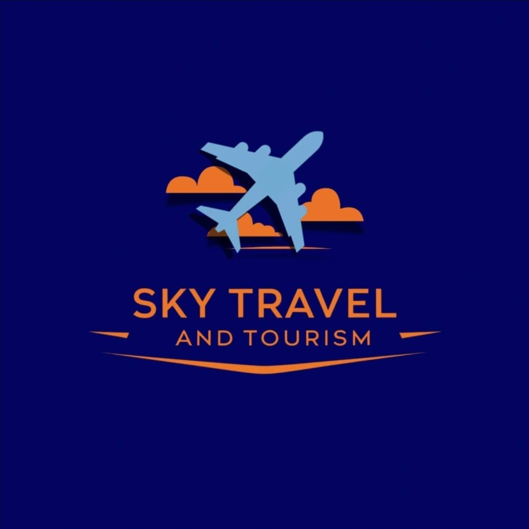 Sky Travel and Tourism Logo